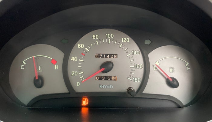 2007 Hyundai Santro Xing XL ERLX EURO III, Petrol, Manual, 71,487 km, Odometer Image