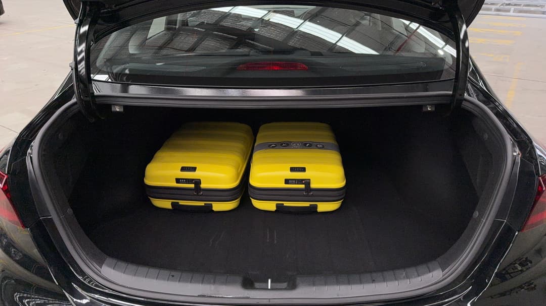 2024 Kia Cerato Sport, Automatic, 9654 km, Boot Inside View with Luggage