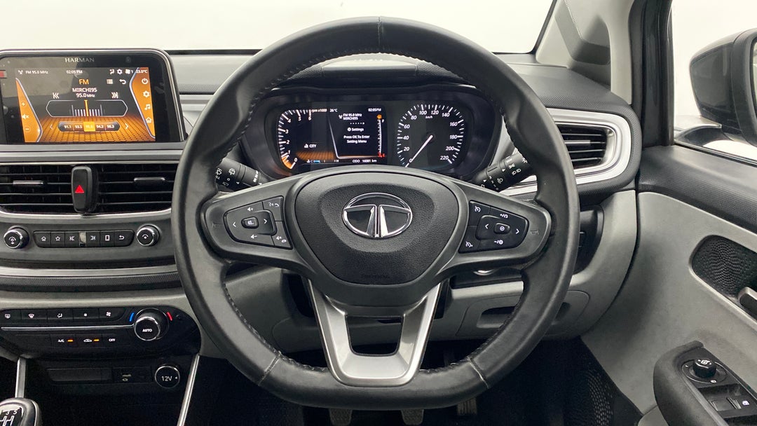 Steering Wheel Close Up