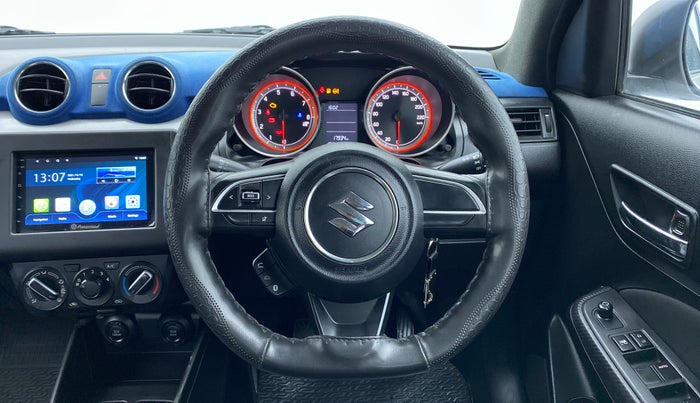 2018 Maruti Swift VXI D, Petrol, Manual, 17,897 km, Steering Wheel