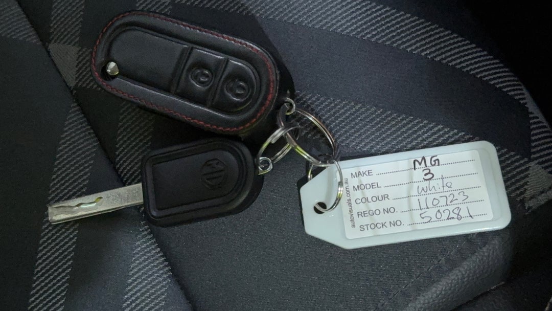 2019 MG Mg3 Auto Excite, Automatic, 56530 km, Key Close-up
