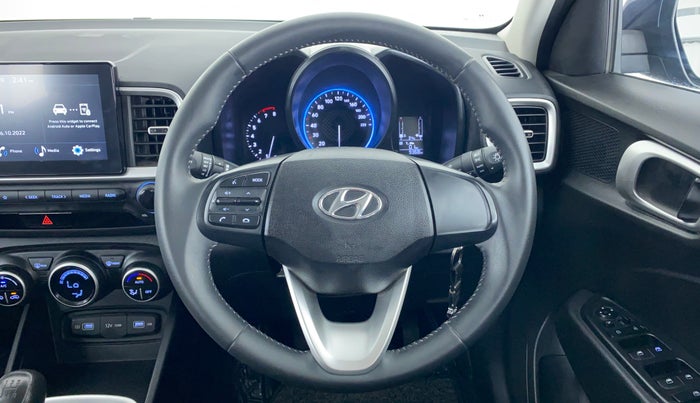2022 Hyundai VENUE S Plus MT 1.2 Kappa, Petrol, Manual, 9,503 km, Steering Wheel Close Up