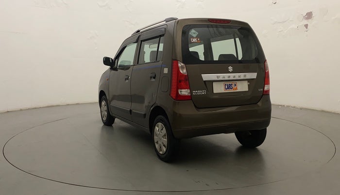 2014 Maruti Wagon R 1.0 LXI CNG, CNG, Manual, 59,680 km, Left Back Diagonal