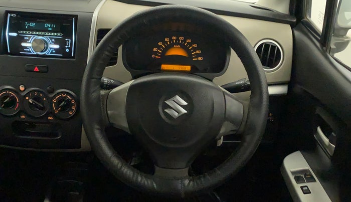 2014 Maruti Wagon R 1.0 LXI CNG, CNG, Manual, 59,680 km, Steering Wheel Close Up