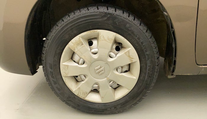2014 Maruti Wagon R 1.0 LXI CNG, CNG, Manual, 59,680 km, Left Front Wheel