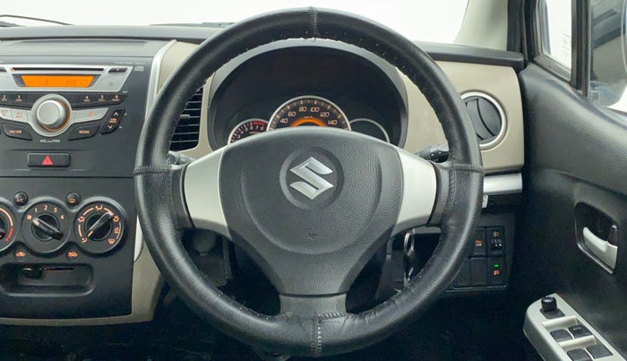 2014 Maruti Wagon R 1.0 VXI, Petrol, Manual, 31,507 km, Steering Wheel Close Up