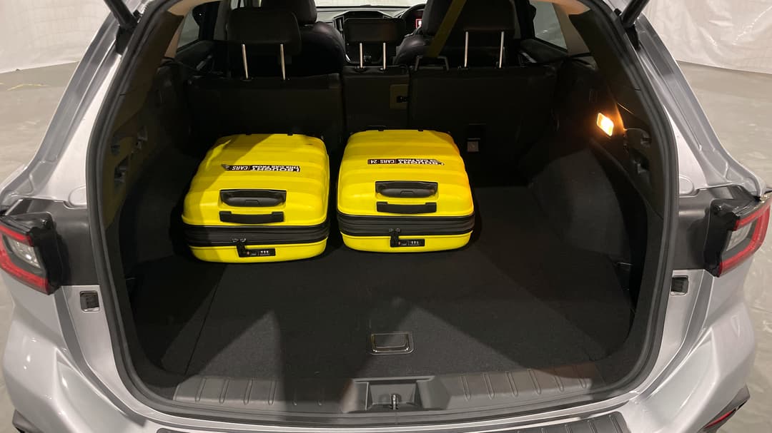 2022 Subaru WRX Ts (AWD), Automatic, 43490 km, Boot Inside View with Luggage