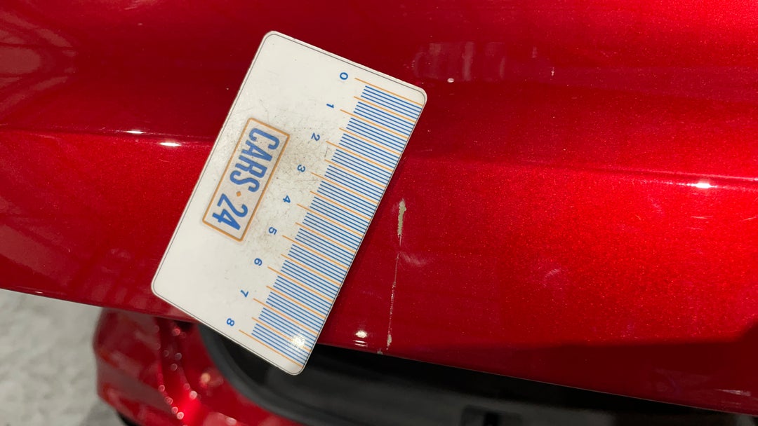 2021 MG Zst Core, Automatic, 18266 km, Boot / Tailgate Tailgate Scratch