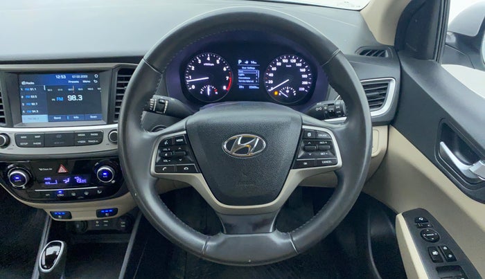 2018 Hyundai Verna 1.6 SX VTVT AT (O), Petrol, Automatic, 22,717 km, Steering Wheel Close Up