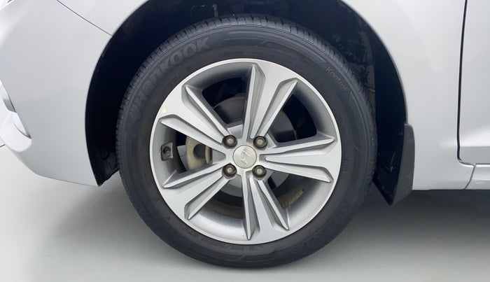 2018 Hyundai Verna 1.6 SX VTVT AT (O), Petrol, Automatic, 22,717 km, Left Front Wheel