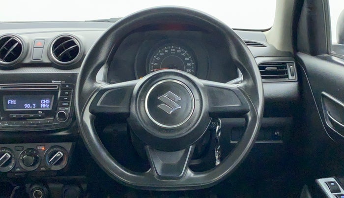 2019 Maruti Swift LXI D, Petrol, Manual, 45,453 km, Steering Wheel Close Up