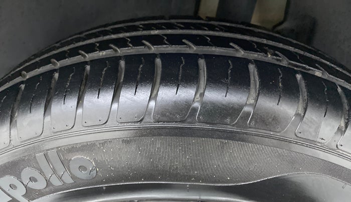 2019 Maruti Dzire VXI, Petrol, Manual, 8,766 km, Left Rear Tyre Tread