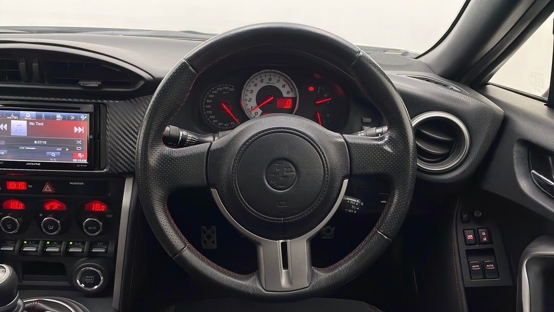 2014 Toyota 86 Gts, Manual, 142499 km, Steering Wheel Close-up