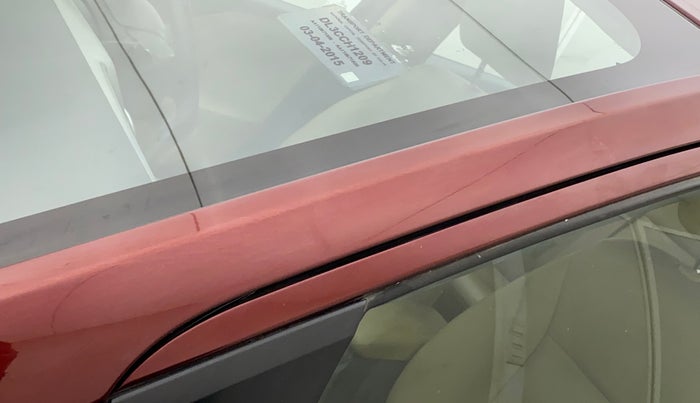 2015 Honda City 1.5L I-VTEC VX CVT, Petrol, Automatic, 55,301 km, Left A pillar - Paint is slightly faded