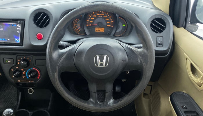 2014 Honda Amaze 1.5 EXMT I DTEC, Diesel, Manual, 68,781 km, Steering Wheel Close Up