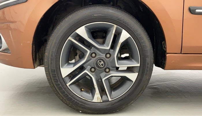 2017 Tata TIGOR XZ (O) PETROL, Petrol, Manual, 32,655 km, Left Front Wheel