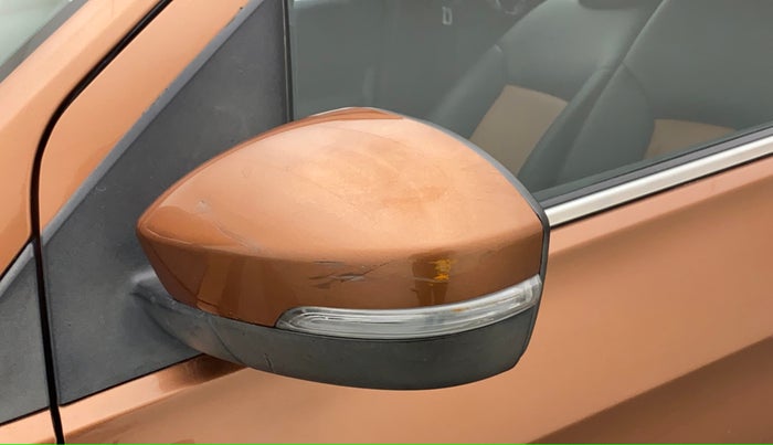 2017 Tata TIGOR XZ (O) PETROL, Petrol, Manual, 32,655 km, Left rear-view mirror - Minor scratches