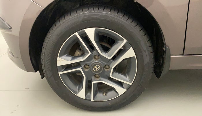 2018 Tata TIGOR XZA PETROL, Petrol, Automatic, 50,755 km, Left Front Wheel