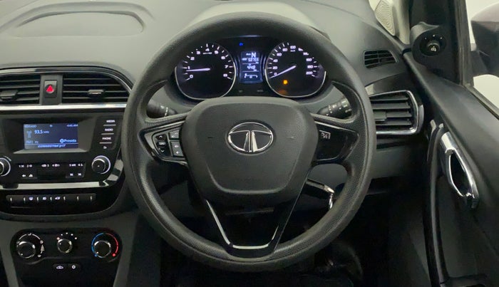 2018 Tata TIGOR XZA PETROL, Petrol, Automatic, 50,755 km, Steering Wheel Close Up