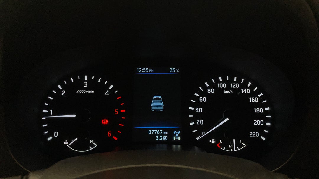 2019 Nissan Navara St (4x4), Manual, 87767 km, Odometer View