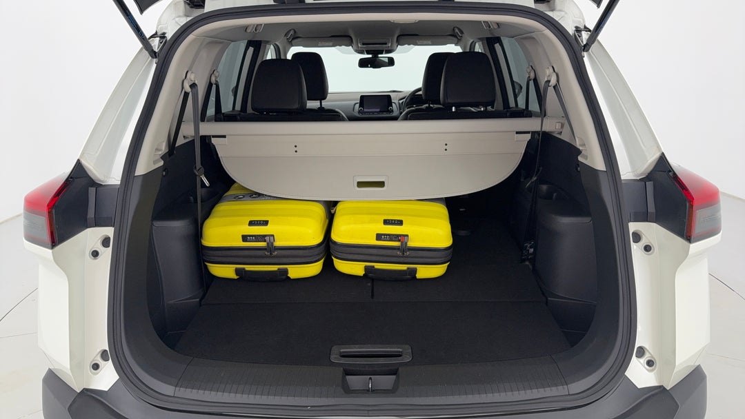 2023 Nissan X-trail St-l (4WD) 7 Seat, Automatic, 22139 km, Boot Inside View with Luggage