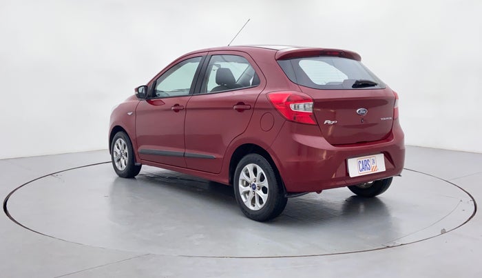 2016 Ford New Figo 1.2 TITANIUM, Petrol, Manual, 16,445 km, Left Back Diagonal (45- Degree) View