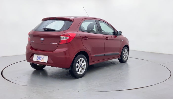 2016 Ford New Figo 1.2 TITANIUM, Petrol, Manual, 16,445 km, Right Back Diagonal (45- Degree) View