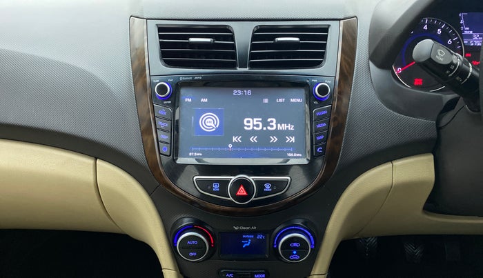 2016 Hyundai Verna FLUIDIC 1.6 SX VTVT, Petrol, Manual, 57,985 km, Air Conditioner