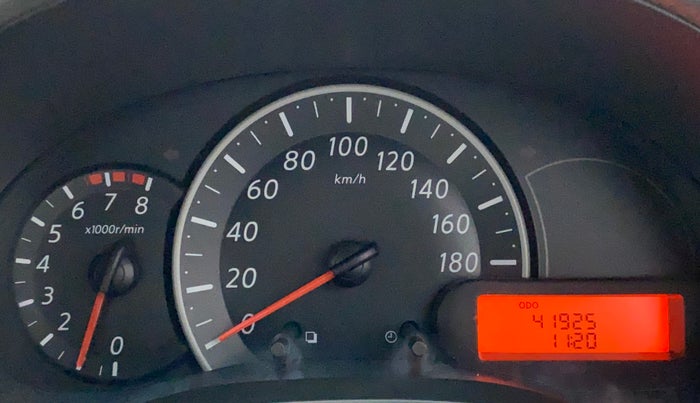 2010 Nissan Micra XV PETROL, Petrol, Manual, 41,925 km, Odometer Image
