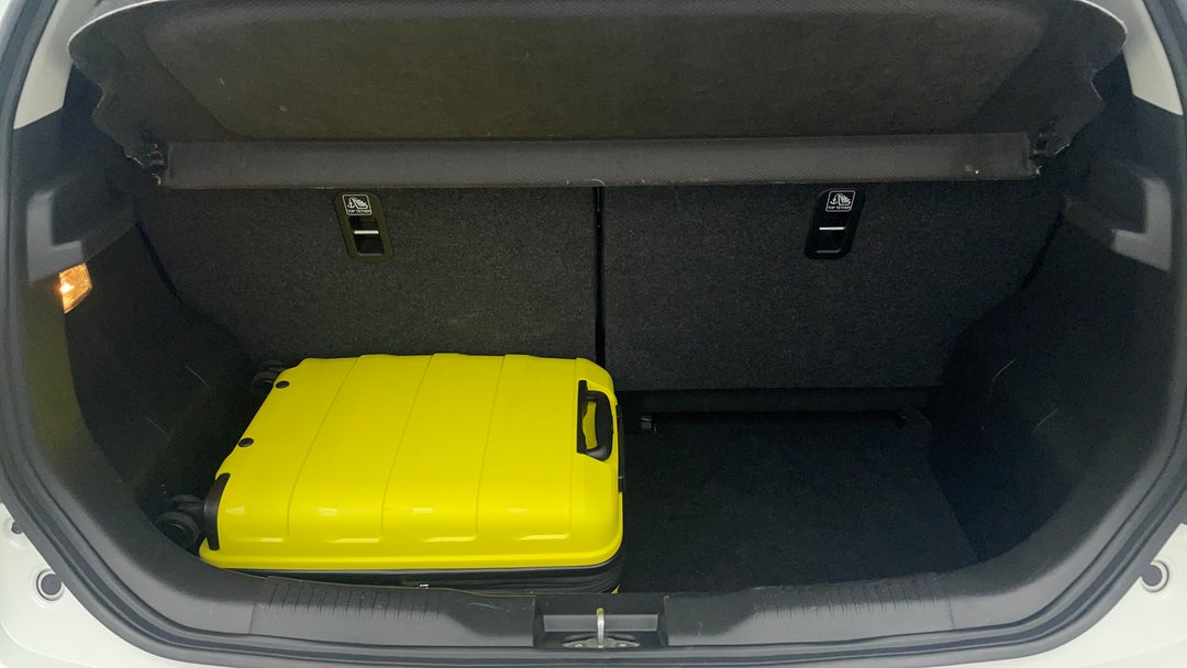 Boot Inside View with Luggage