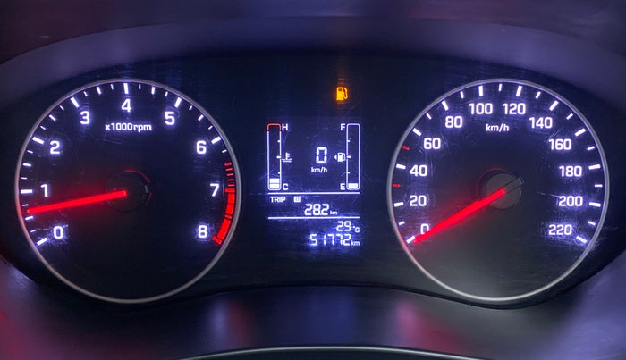 2018 Hyundai Elite i20 Magna Executive 1.2, CNG, Manual, 51,812 km, Odometer Image