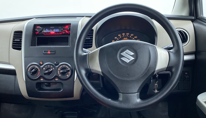 2016 Maruti Wagon R 1.0 LXI, Petrol, Manual, 44,914 km, Steering Wheel Close Up