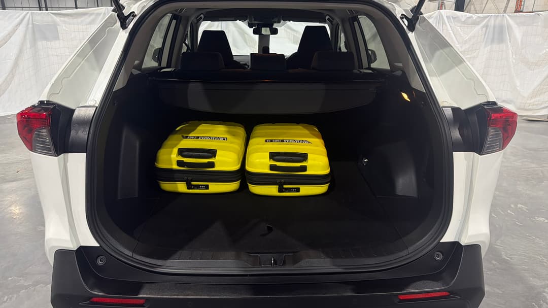 2021 Toyota RAV4 Gx (AWD) Hybrid, Automatic, 119721 km, Boot Inside View with Luggage