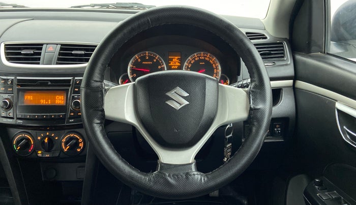 2015 Maruti Swift VDI ABS, Diesel, Manual, 1,07,229 km, Steering Wheel Close Up