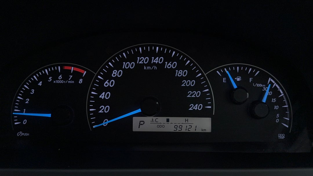 2016 Toyota Camry Altise, Automatic, 99121 km, Odometer View