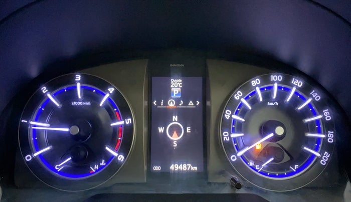 2019 Toyota Innova Crysta 2.8 ZX AT 7 STR, Diesel, Automatic, 49,585 km, Odometer Image