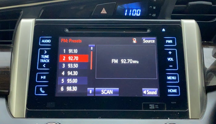 2019 Toyota Innova Crysta 2.8 ZX AT 7 STR, Diesel, Automatic, 49,585 km, Infotainment System