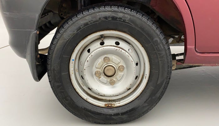 2012 Maruti Alto LXI, Petrol, Manual, 89,565 km, Right Rear Wheel
