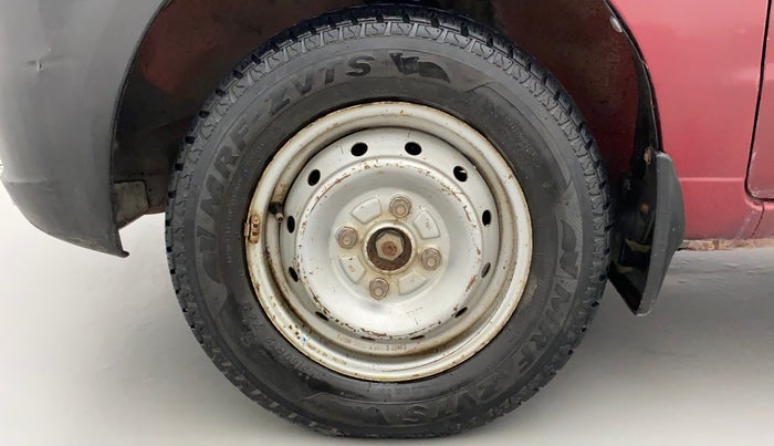 2012 Maruti Alto LXI, Petrol, Manual, 89,565 km, Left Front Wheel
