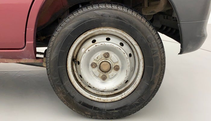 2012 Maruti Alto LXI, Petrol, Manual, 89,565 km, Left Rear Wheel