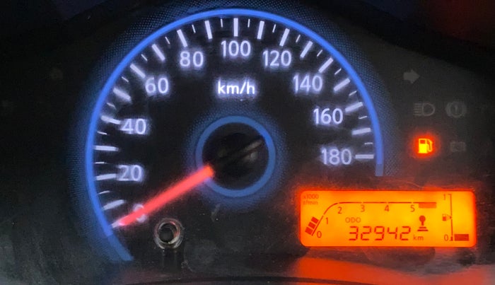 2016 Datsun Redi Go S, Petrol, Manual, 32,942 km, Odometer Image