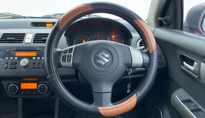 2011 Maruti Swift ZXI D, Petrol, Manual, 62,186 km, Steering Wheel Close Up