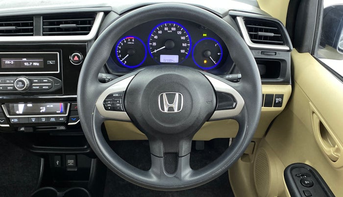 2017 Honda Amaze 1.2 SMT I VTEC, Petrol, Manual, 23,497 km, Steering Wheel Close Up