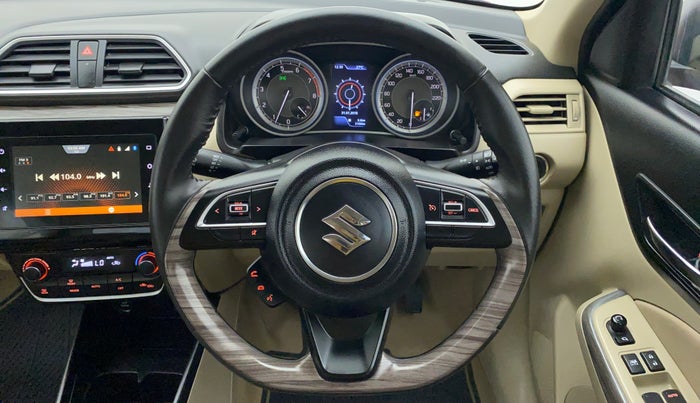 2021 Maruti Dzire ZXI Plus, Petrol, Manual, 2,274 km, Steering Wheel Close Up