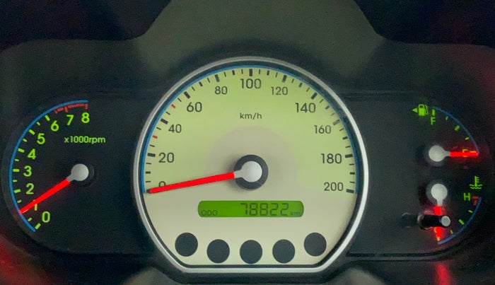 2009 Hyundai i10 MAGNA 1.2, Petrol, Manual, 78,920 km, Odometer Image
