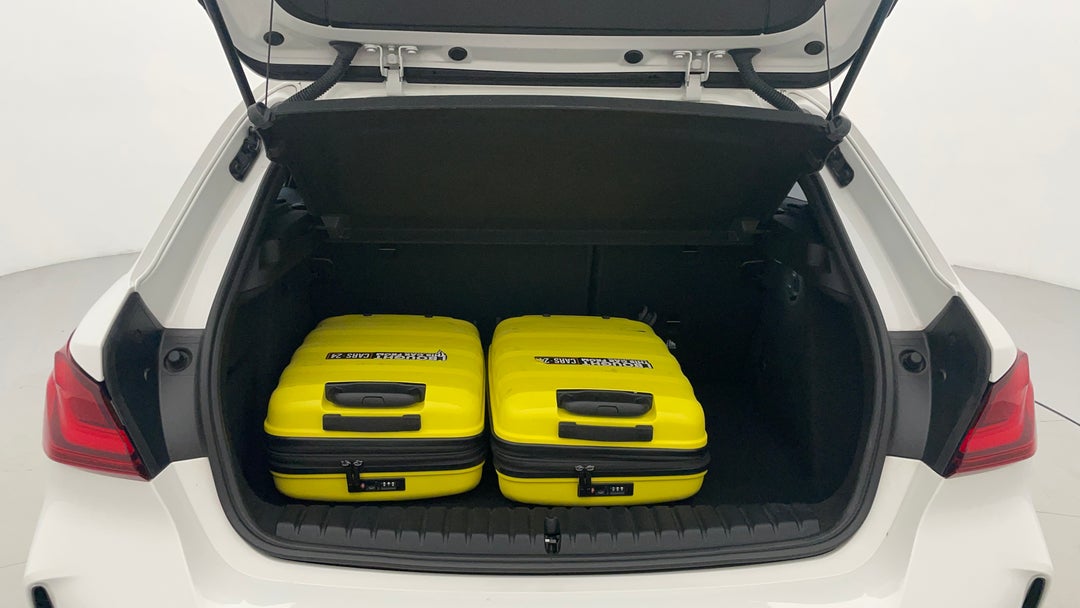 Boot Inside View with Luggage