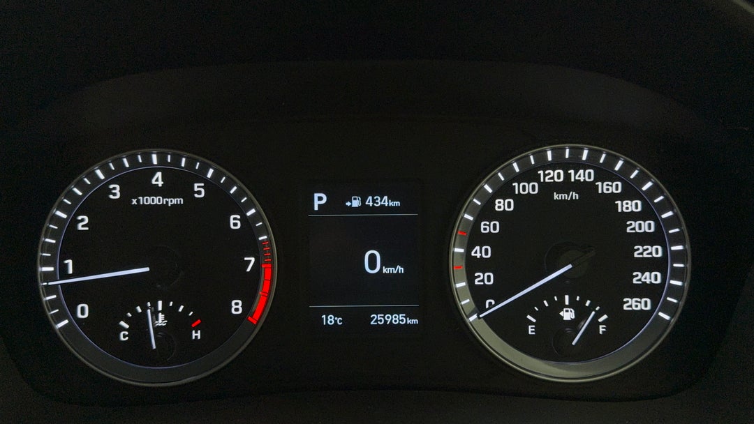 2018 Hyundai Sonata Active, Automatic, 25985 km, Odometer View