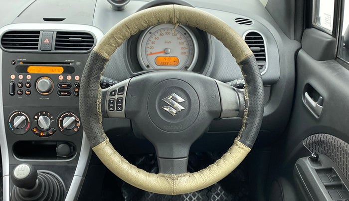 2014 Maruti Ritz ZXI, Petrol, Manual, 28,995 km, Steering Wheel Close Up