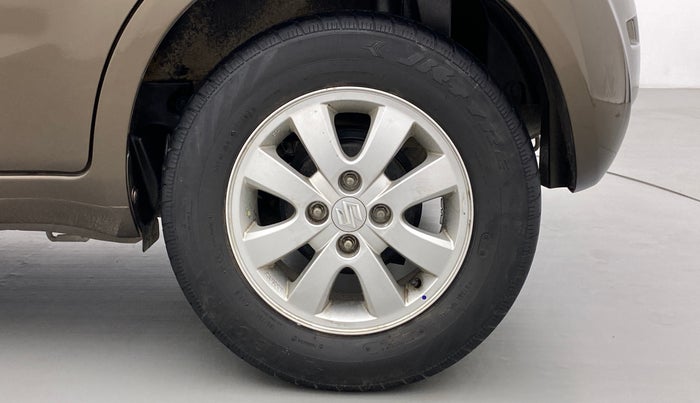 2014 Maruti Ritz ZXI, Petrol, Manual, 28,995 km, Left Rear Wheel