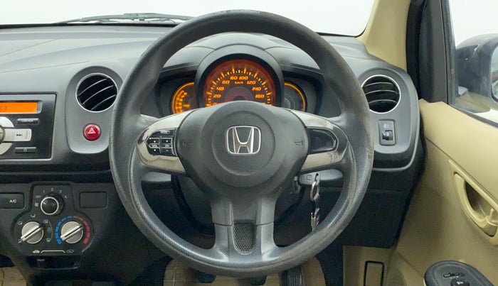 2014 Honda Amaze 1.2L I-VTEC S, Petrol, Manual, 57,520 km, Steering Wheel Close Up